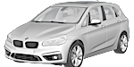 BMW F45 U3679 Fault Code